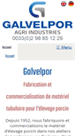 Mobile Screenshot of galvelpor.com